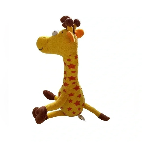 Toys R Us 2015 Geoffrey the Giraffe Stars Yellow Plush Stuffed Animal Toy - Picture 2 of 10